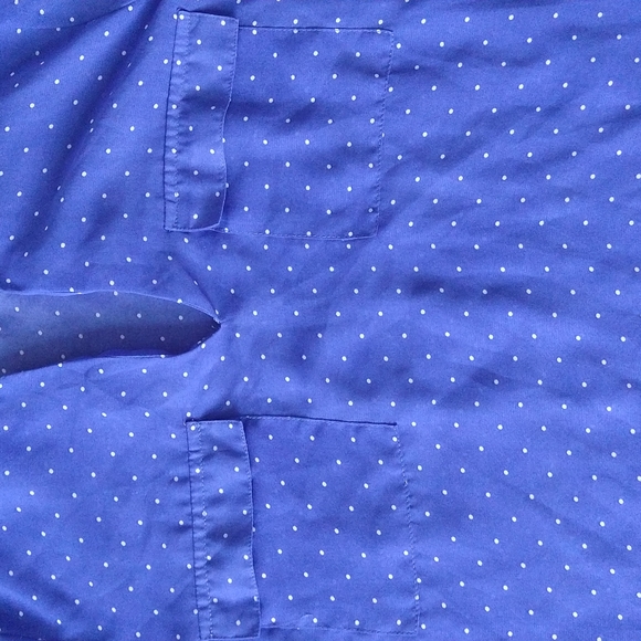 Gap purple polka dotted blouse size Large - Picture 6 of 10